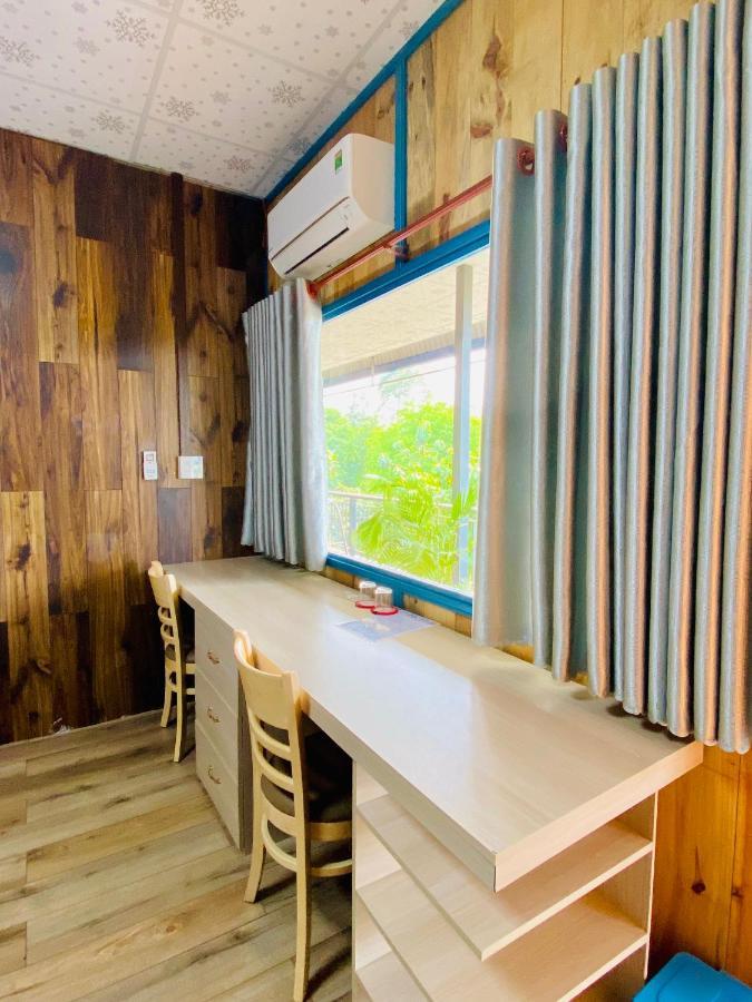 Xa Gia Tan Ben Ho Homestay المظهر الخارجي الصورة