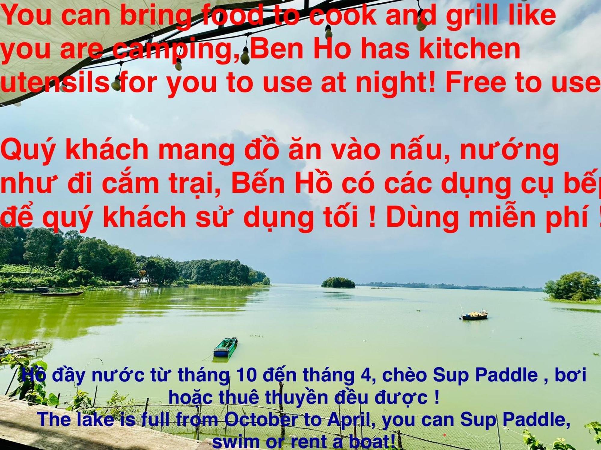 Xa Gia Tan Ben Ho Homestay المظهر الخارجي الصورة